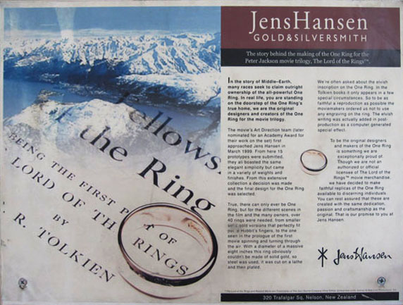 CFcFEnZ S[hVo[X~Ẍ̎wցiThe One Ringj