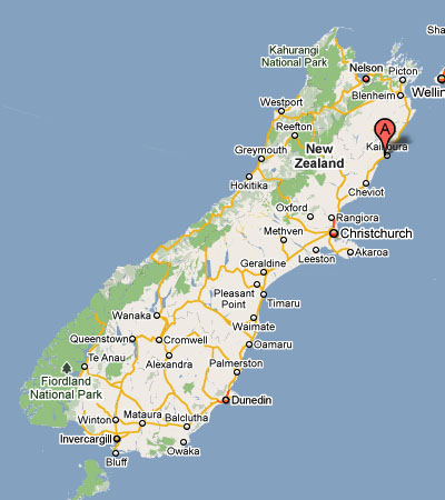 カイコウラ（Kaikoura）