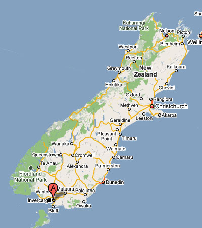 インバーカーギル （Invercargill）