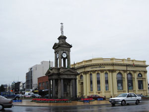 インバーカーギル（Invercargill）駅周辺の交差点